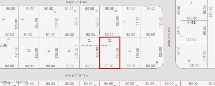 Property Photo: 543 Fonsica Street SW FL 32908