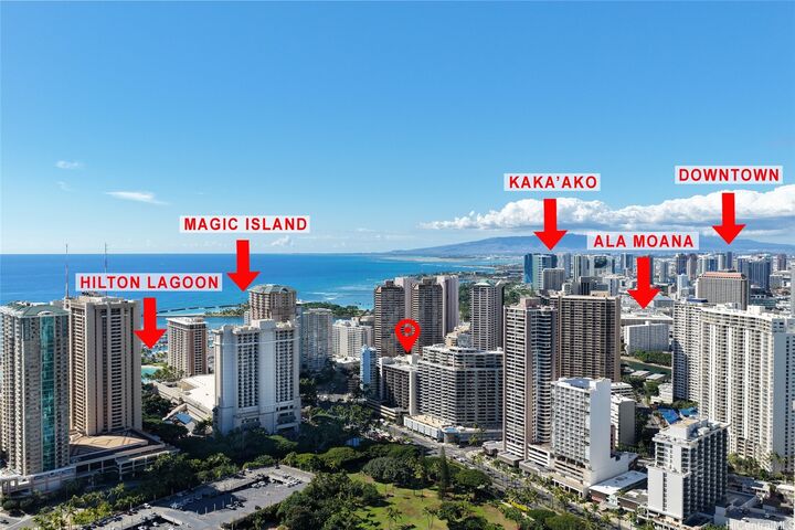 Property Photo: 1850 Ala Moana Boulevard 206 HI 96815