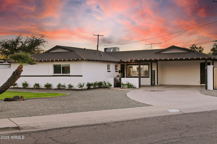 Property Photo: 2544 N 66th Street AZ 85257