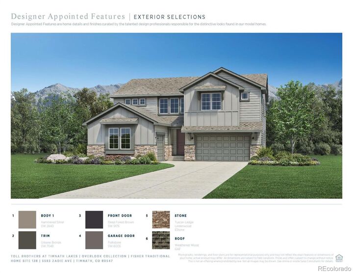 Property Photo:  5593 Zadie Avenue  CO 80547 