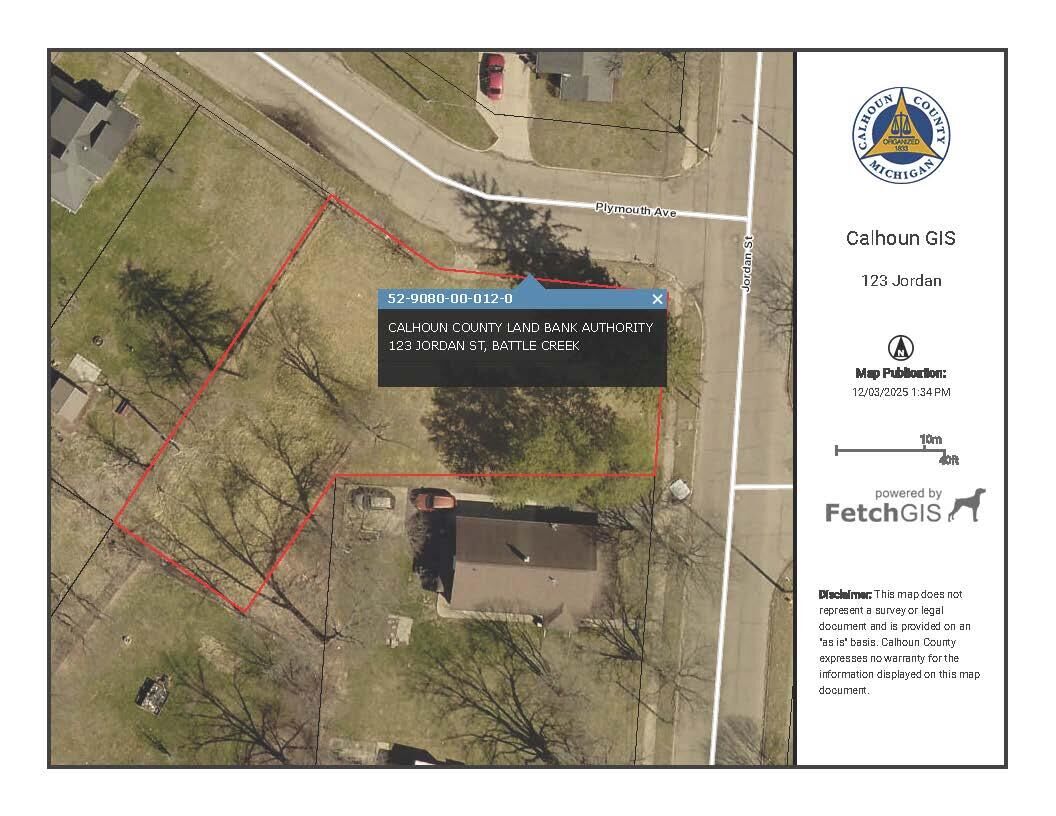 Property Photo:  123 Jordan Street  MI 49037 