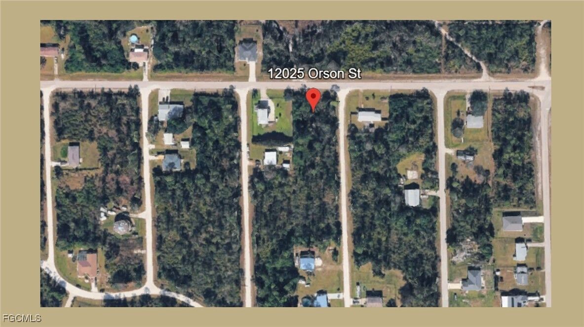 Property Photo: 12025 Orson Street FL 33955