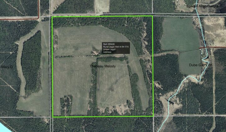 Property Photo: NW-4-54 -17-W5 AB T7E 3M4