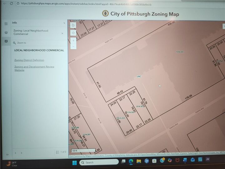 Property Photo: 2103 Centre PA 15219