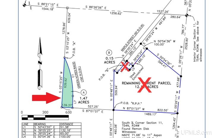 Property Photo:  Tbd-1 Green Acres Road  MI 49930 