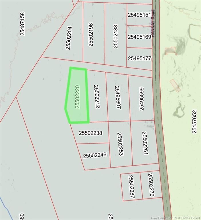Property Photo:  Lot 25-14 Hannay  NB E4W 2M4 