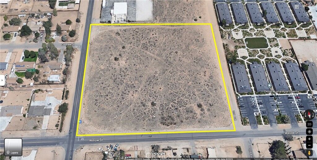 Property Photo:  0 Willow Street  CA 92345 