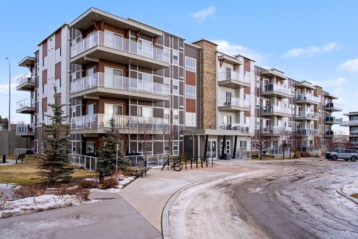 Property Photo:  360 Harvest Hills Common NE 107  AB T3K 2N1 