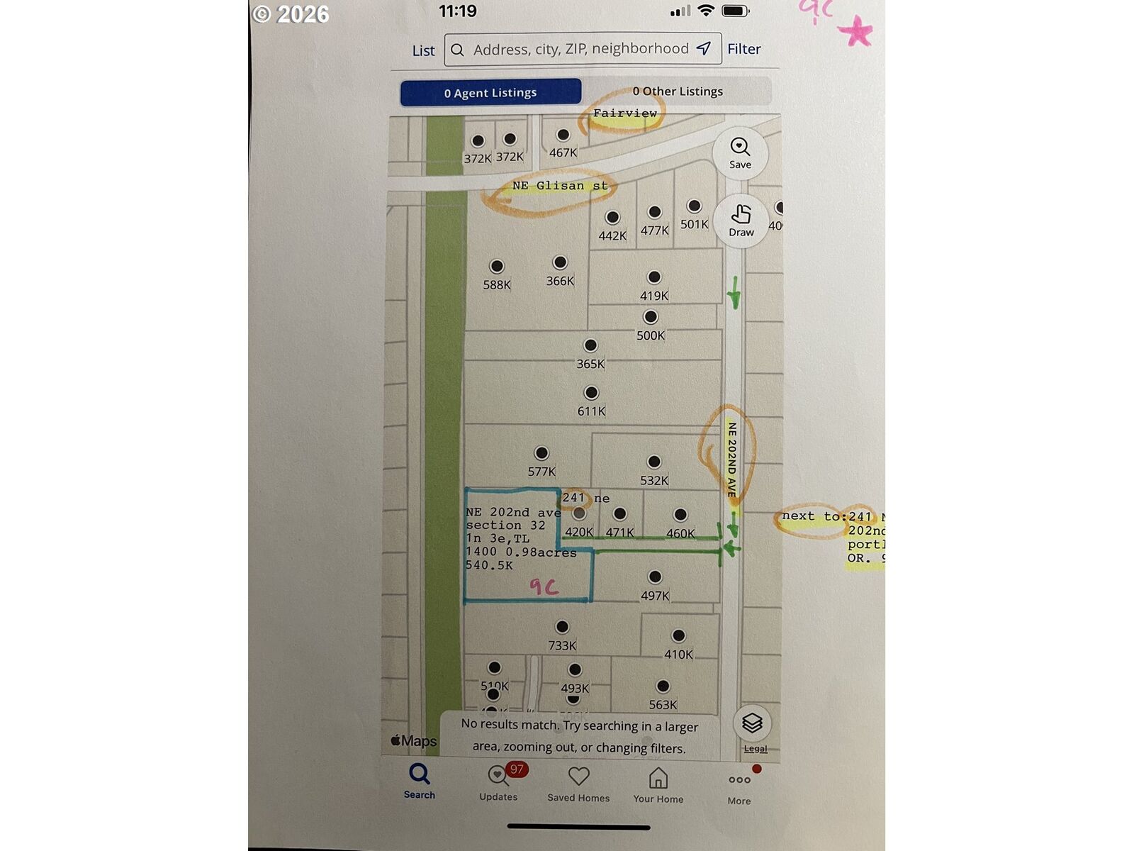 Property Photo:  NE 202nd Ave  OR 97230 