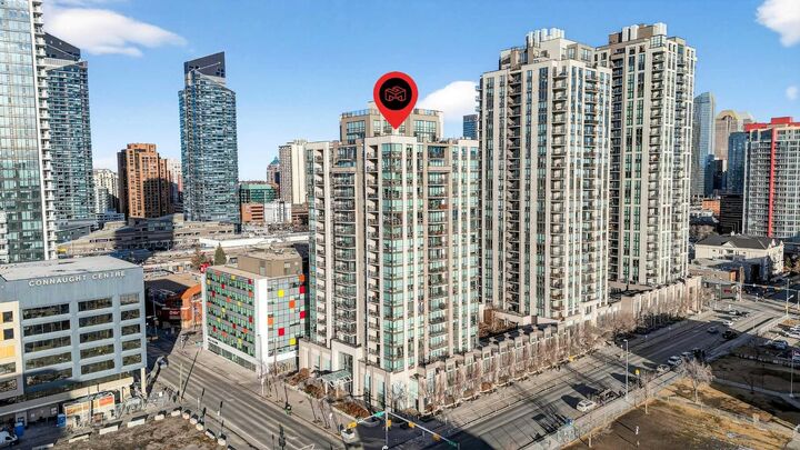 Property Photo:  1110 11 Street SW 1609  AB T2R 1S5 