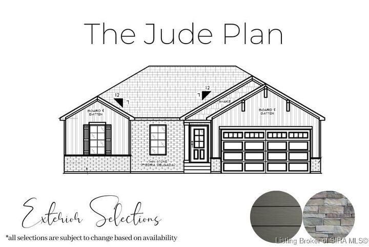 Property Photo: 2606 Vineyard Way Lot 226 IN 47143