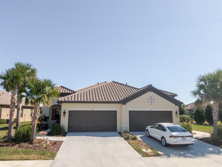Property Photo:  240 Tracino Terrace  FL 34275 