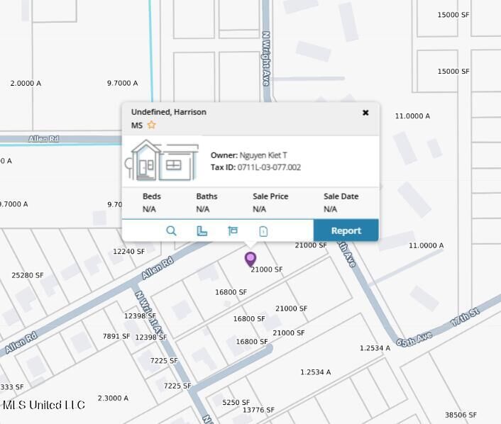 Property Photo:  00 Allen Road  MS 39560 