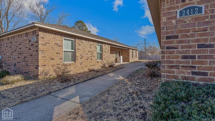 Property Photo:  2410-2412 Boydston Street  AR 72401 