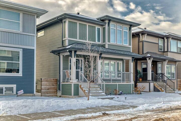 Property Photo:  57 Cornerstone Manor NE  AB T3N 1G5 