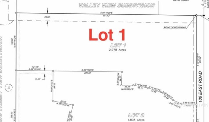 Property Photo:  Tbd Lot 1 Near 535 S 100 E  ID 83338 