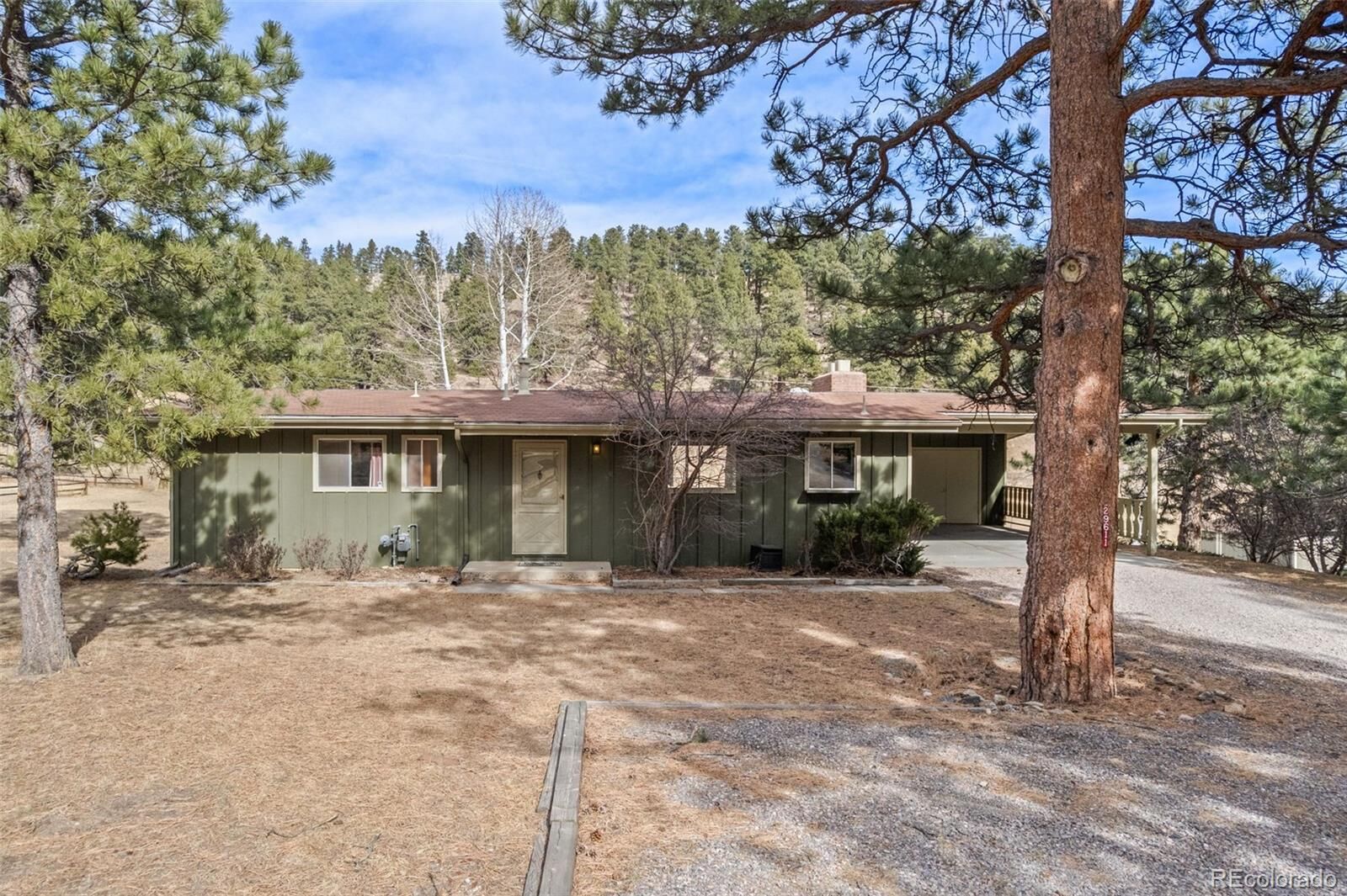 Property Photo: 29611 Fairway Drive CO 80439