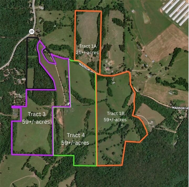 Property Photo:  Tract 1A Madison 1490 Street  AR 72740 