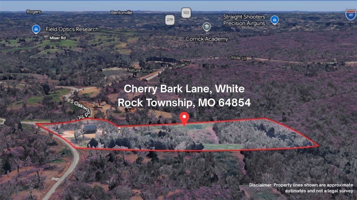 Property Photo:  15.14 Acres Cherry Bark Lane  MO 64854 