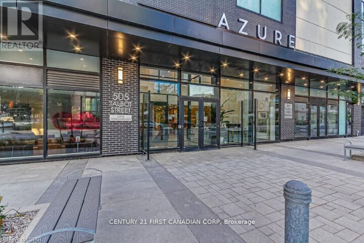Property Photo: 505 Talbot Street 709 ON N6A 2S6