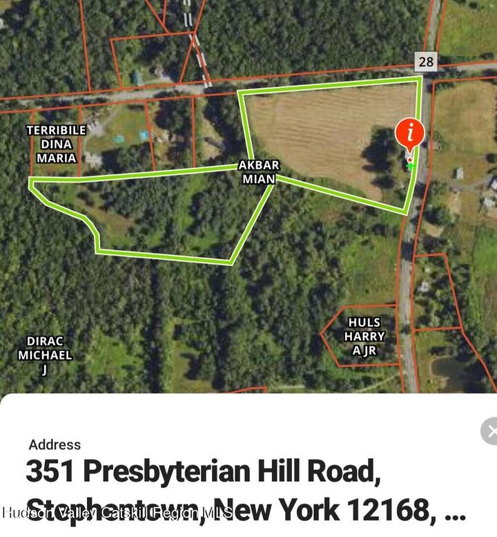 Property Photo: 351 Presbyterian Hill NY 12169