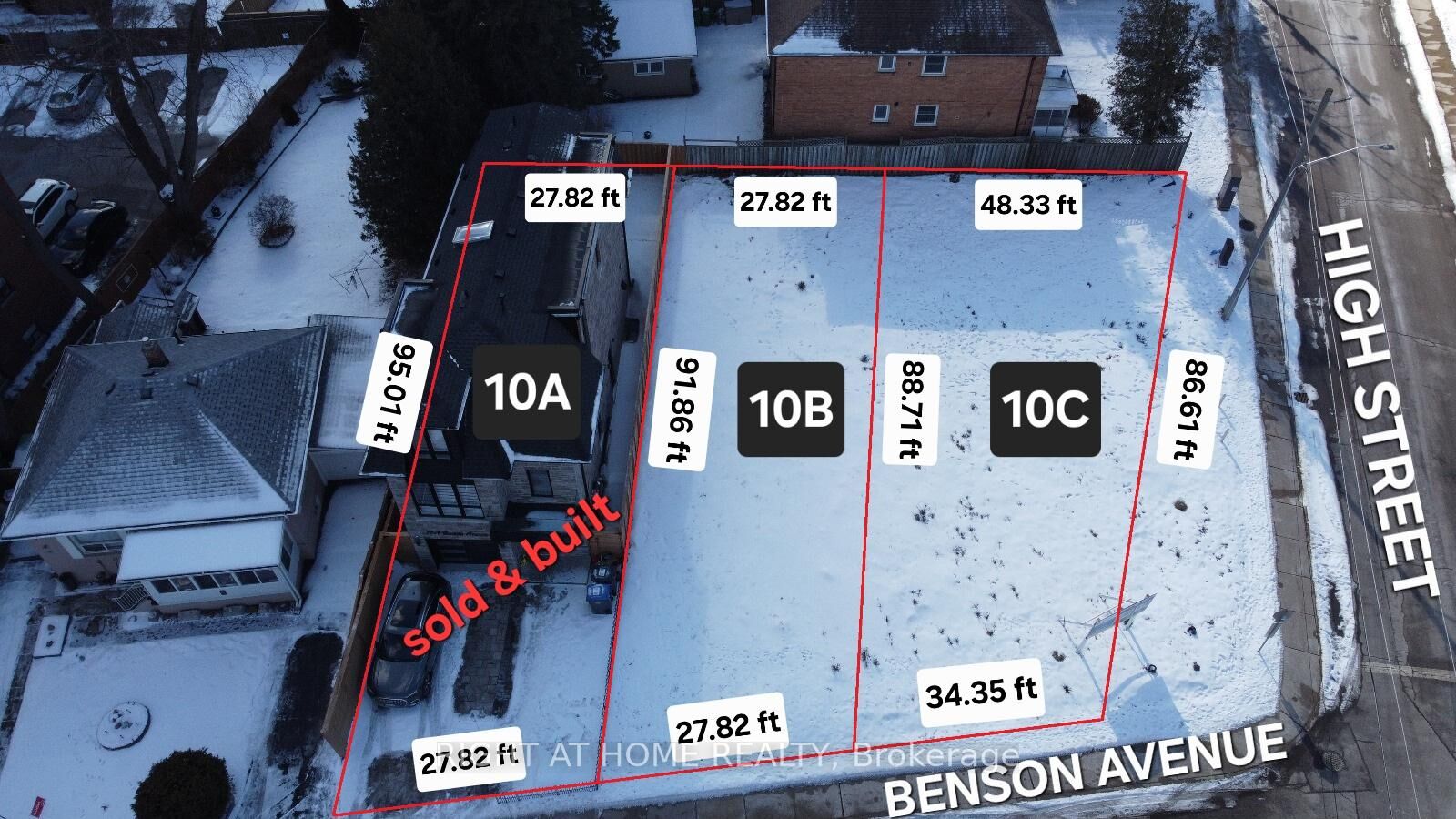 Property Photo: 10 B And C Benson Avenue ON L5H 2P2