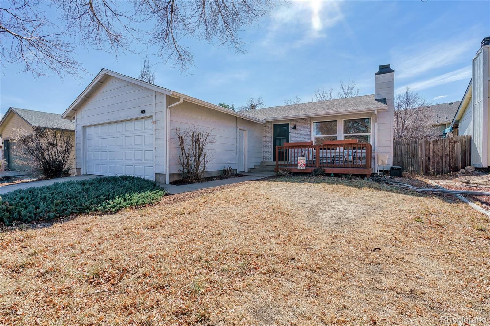 Property Photo: 4106 S Laredo Way CO 80013