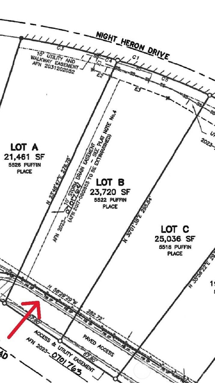 Property Photo:  5522  Puffin Place  WA 98230 