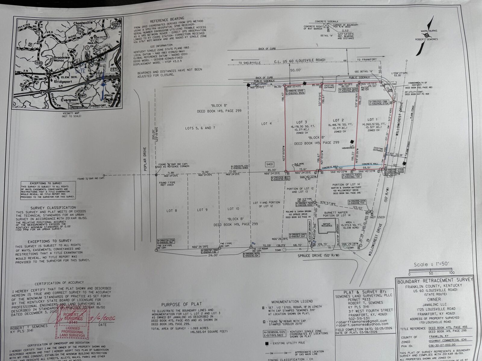 Property Photo: 1701 Louisville Road Lots 1-3 KY 40601