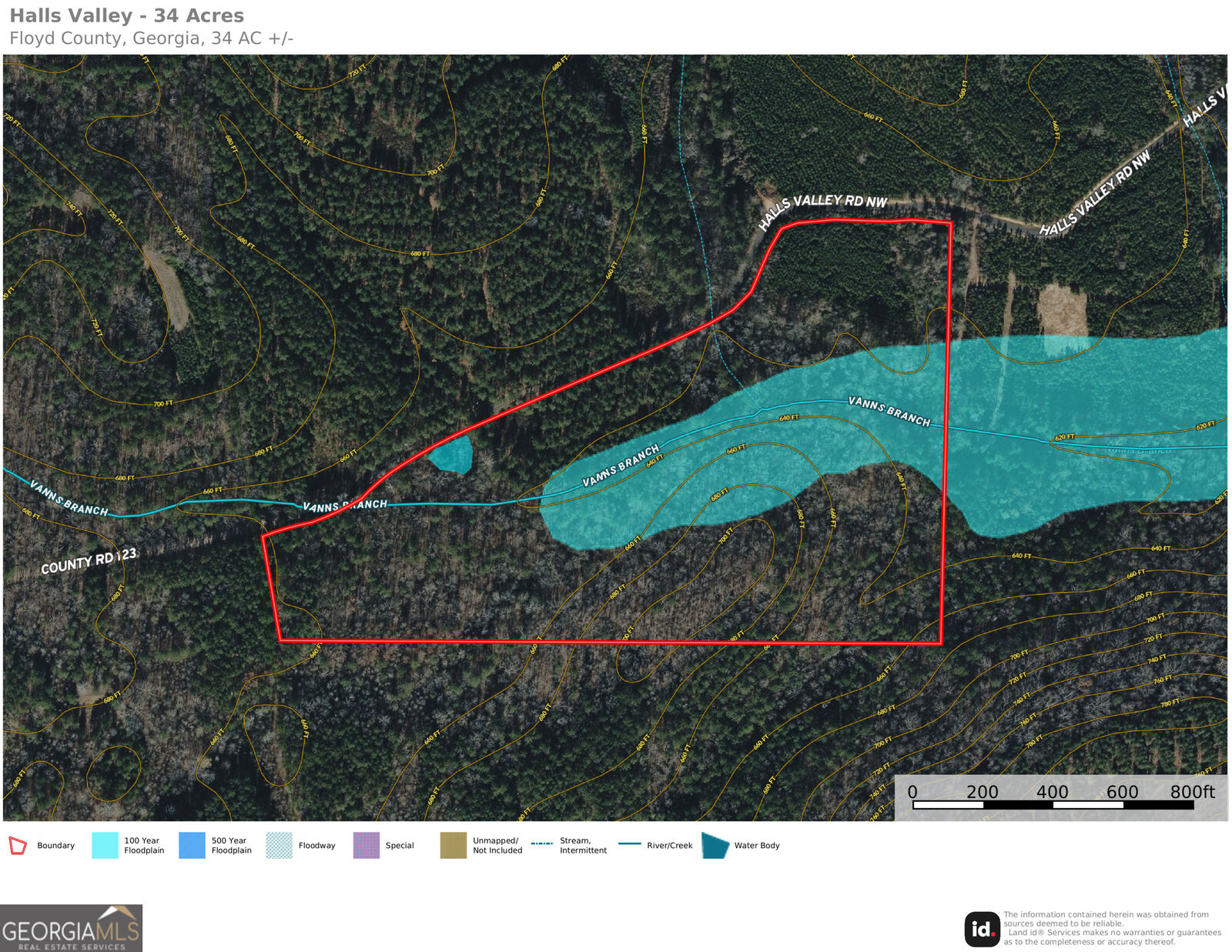 Property Photo: 34 Acres Halls Valley GA 30165