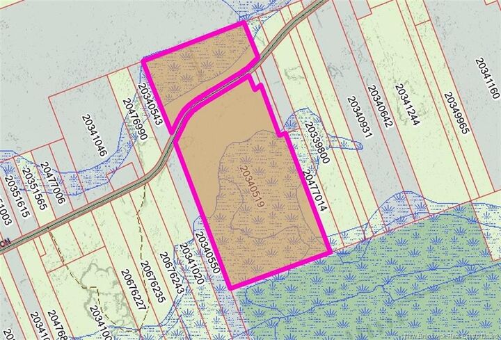 Property Photo:  Lot Ch Haut-St-Simon  NB E8P 1Y6 