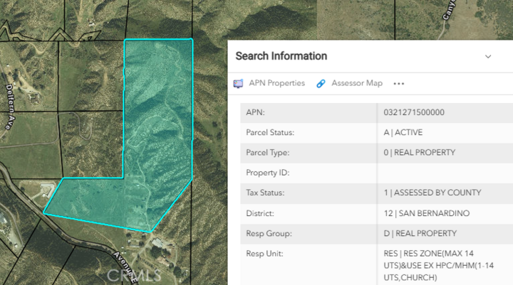 Property Photo:  0 Wildwood Canyon Road  CA 92399 