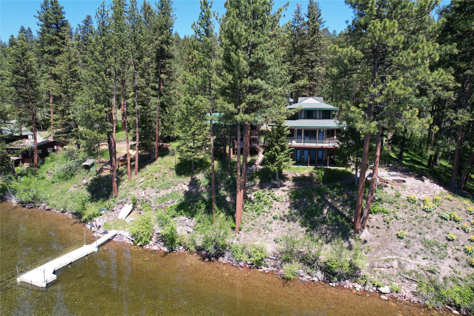 Property Photo:  5343 N Placid Lake Road  MT 59868 
