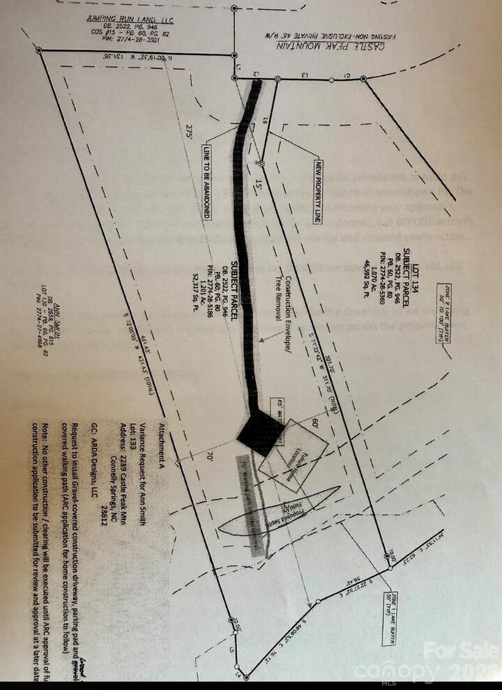 Property Photo: 2289 Castle Peak Mountain Mountain 133 NC 28612