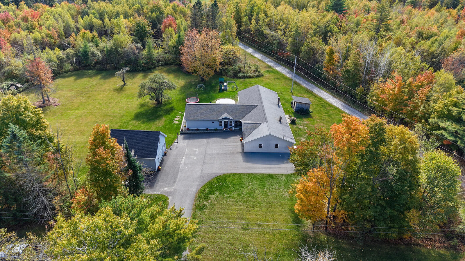 Property Photo:  246 Wyman Road  ME 04965 