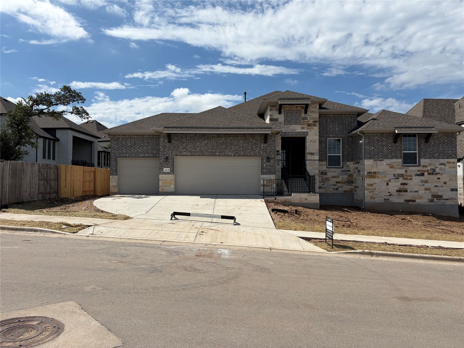 Property Photo: 313 Knockout Rose Drive TX 78666