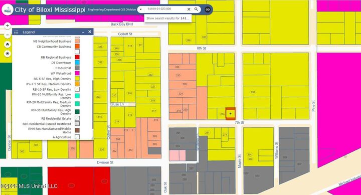 Property Photo:  270 E 7th Street  MS 39530 