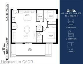 Property Photo: 80 Caithness Street W 102 ON N3W 1B2
