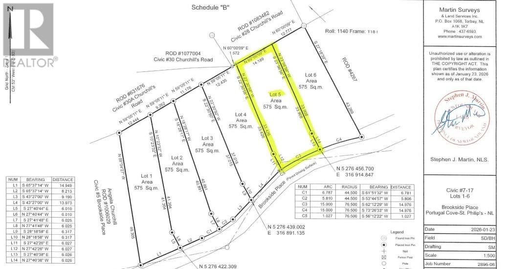 Property Photo:  15 Brookside Place Lot 5  NL A1M 2P4 