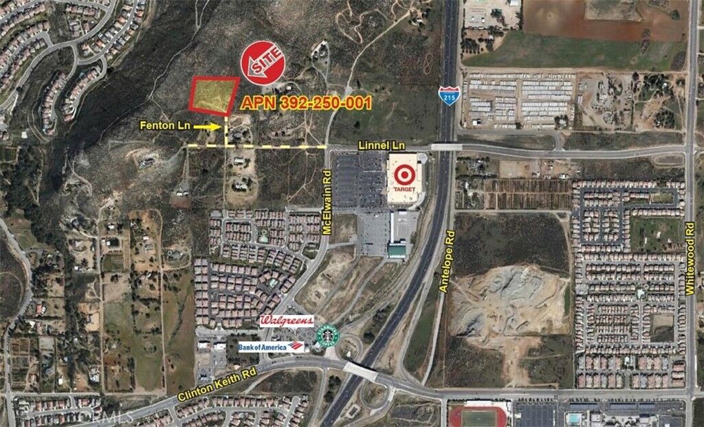 Property Photo: 0 Fenton Lane CA 92562