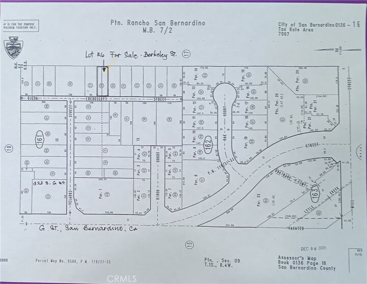 Property Photo: 0 Berkeley CA 92410