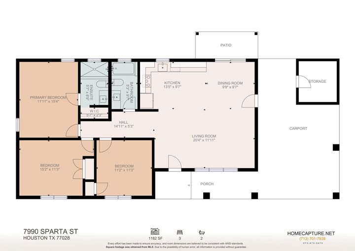 Property Photo:  7990 Sparta Street  TX 77028 