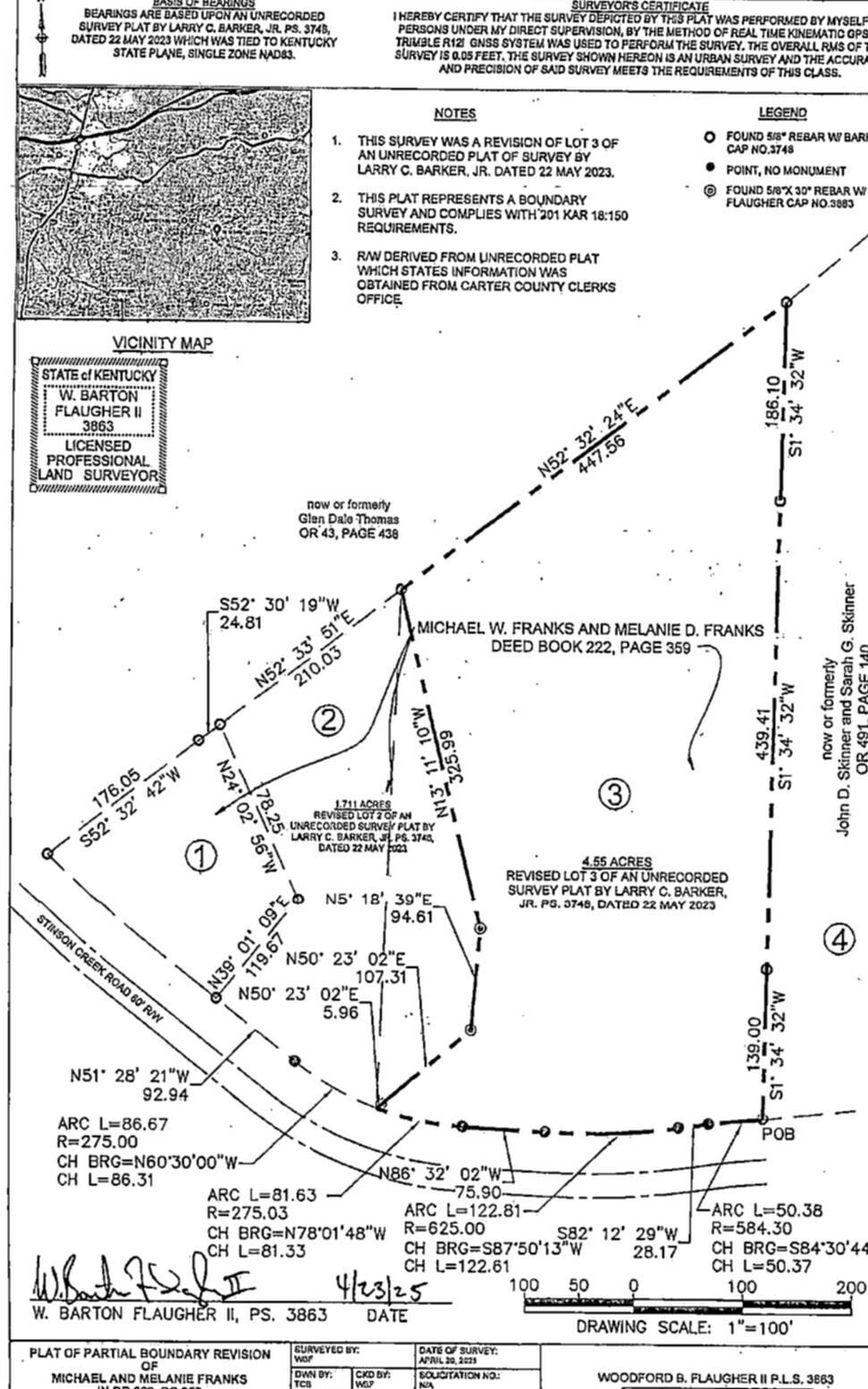 Property Photo:  495 Stinson Creek Road  KY 41143 