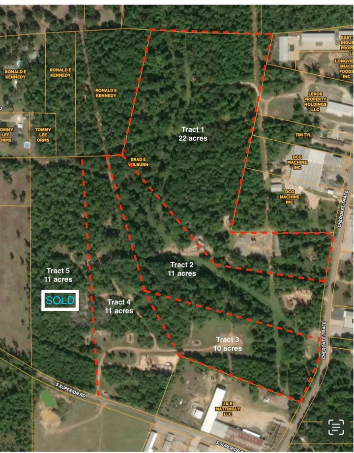 Property Photo:  Tbd Cherokee Trace Tract 1 Tbd Superior Rd  TX 75693 