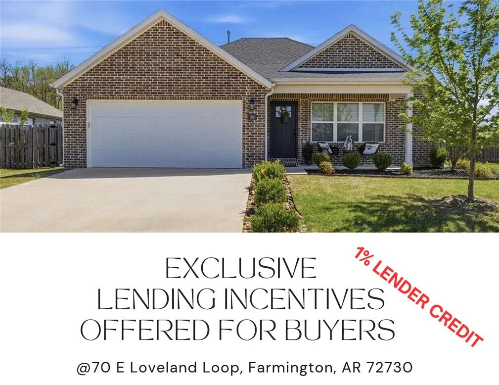 Property Photo:  70 E Loveland Loop  AR 72730 