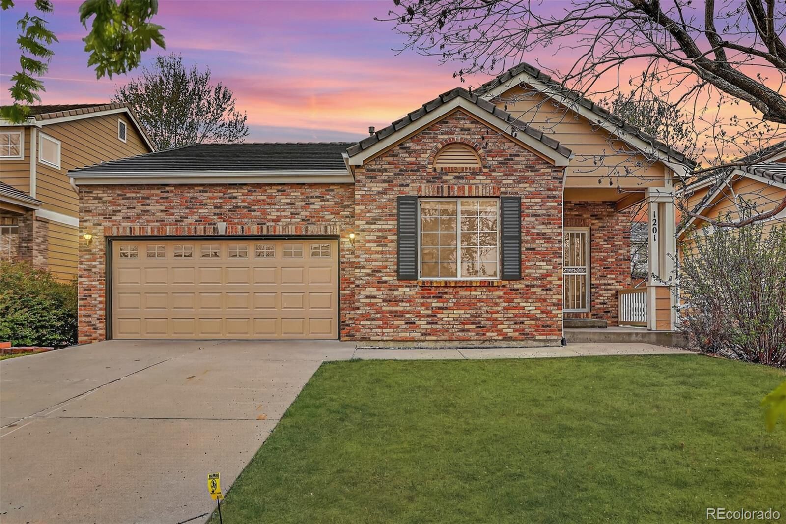 Property Photo: 1201 S Fultondale Court CO 80018