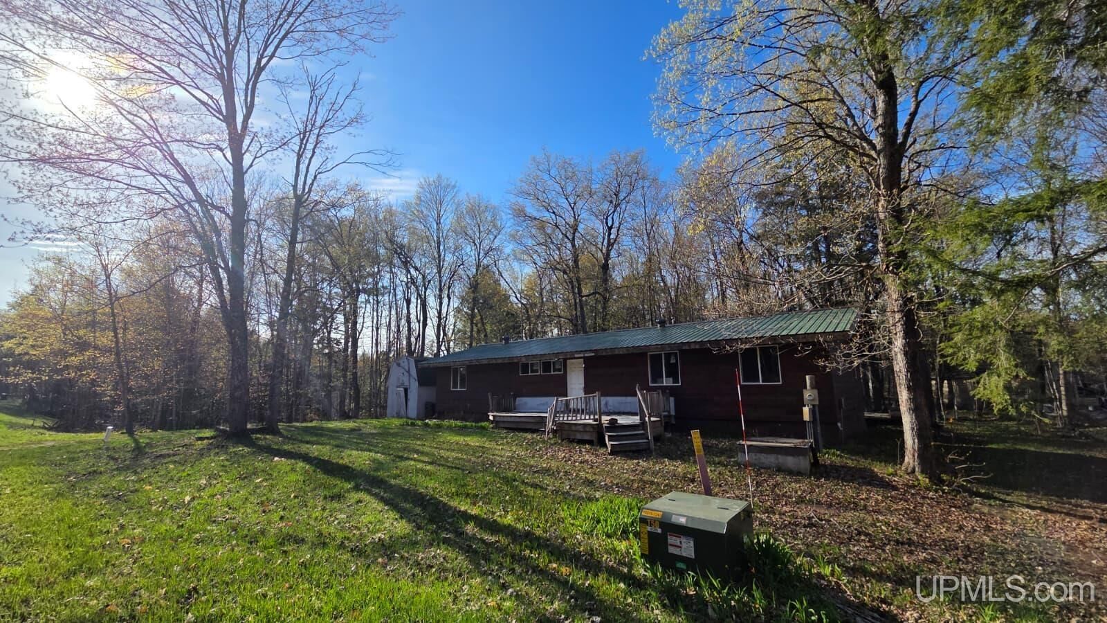 Property Photo:  7122 Maple Grove Road  MI 49862 