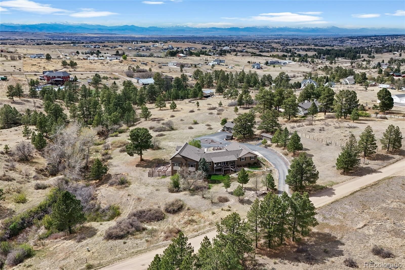 Property Photo:  8439 N Pioneer Trail Road  CO 80138 