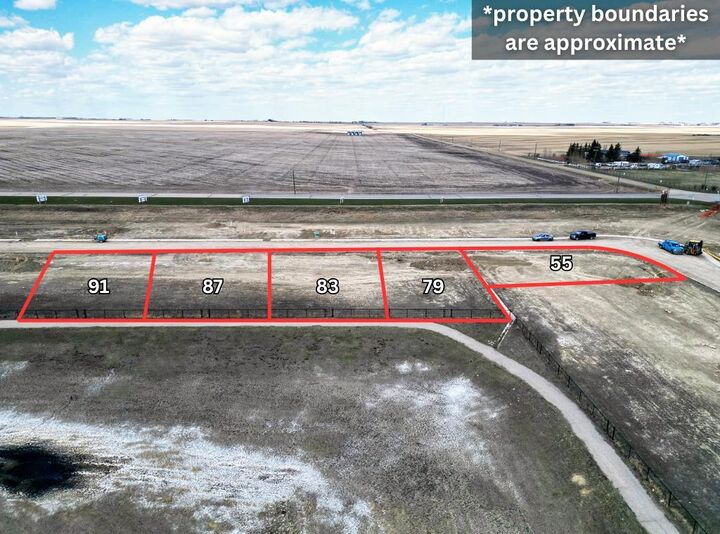 Property Photo: 91, 87, 83, 79, 55 Clover Crescent AB T0M 0G0