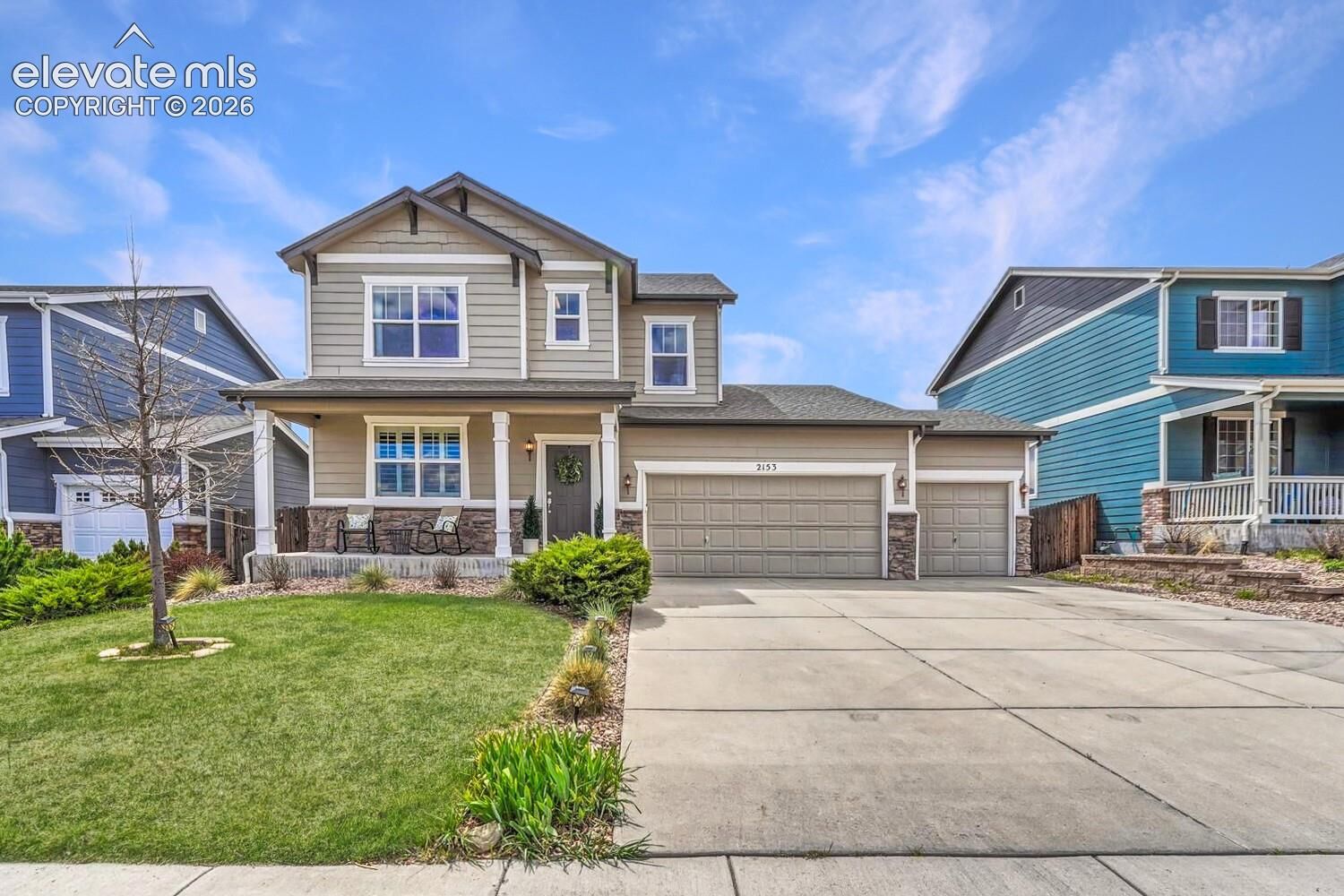 Property Photo: 2153 Wagon Gap Trail CO 80132